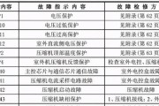 春兰3匹空调E9故障代码维修指南（解读春兰3匹空调E9故障代码）